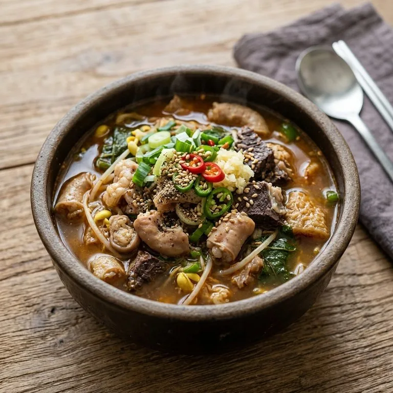 ស៊ុបពោះវៀនគោ
