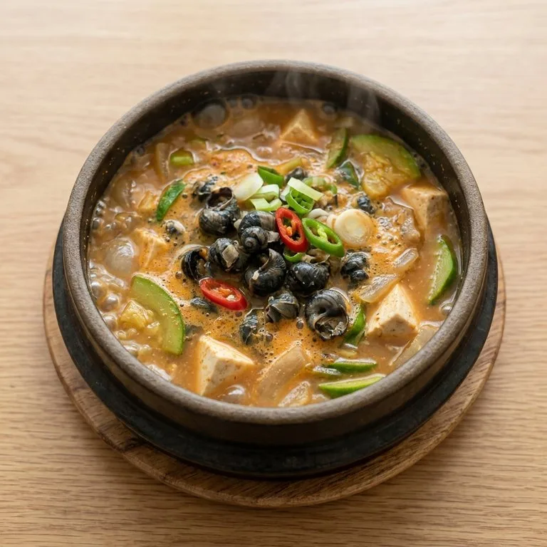 ស៊ុបសណ្តែកសៀងខ្យង