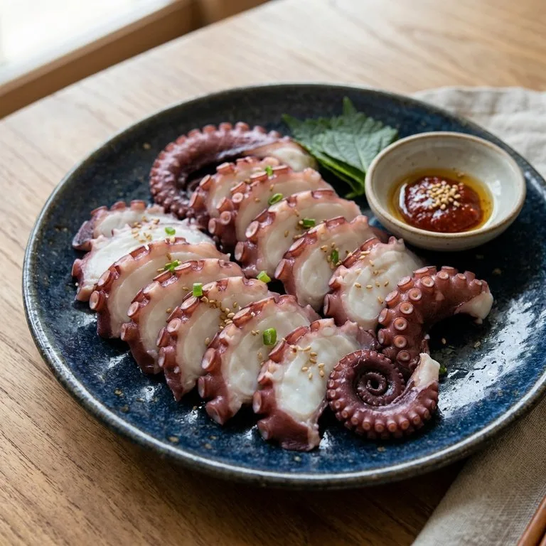 자숙문어