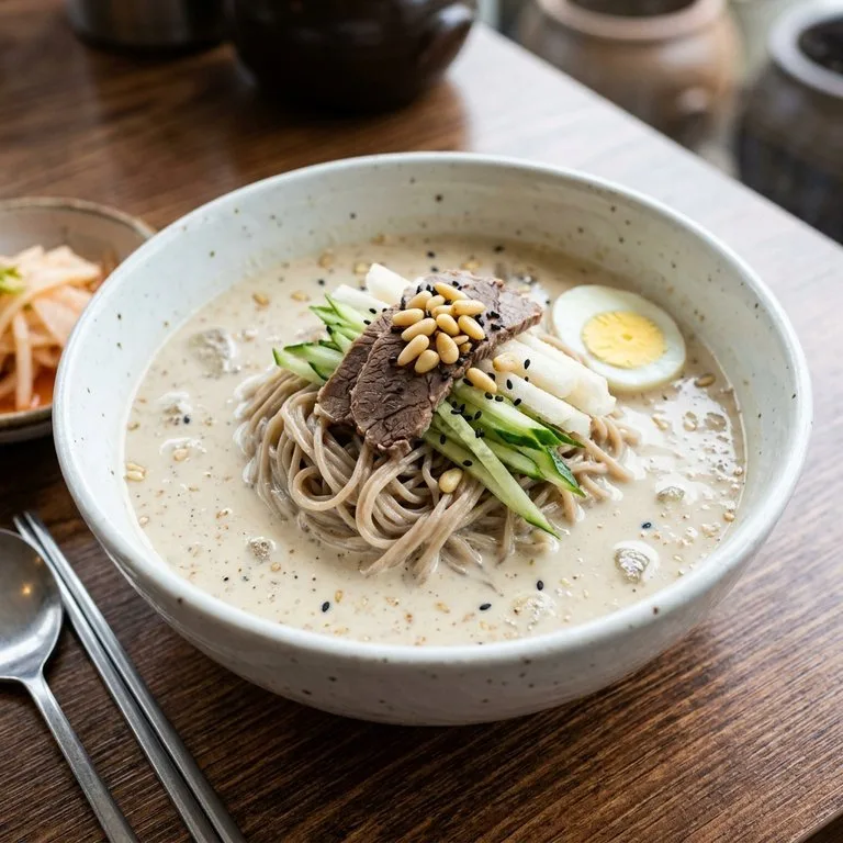 잣냉면