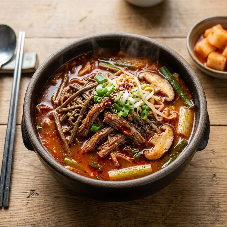 ซุปเนื้อรสเผ็ดแบบดั้งเดิม
