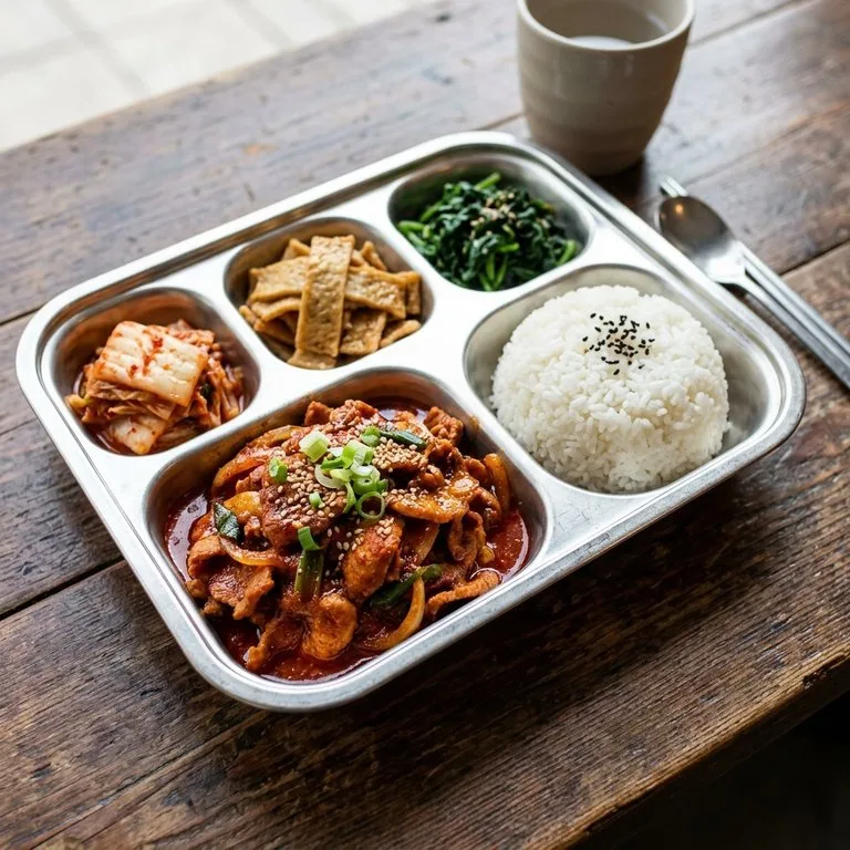 เบนโตะหมูผัดเผ็ด