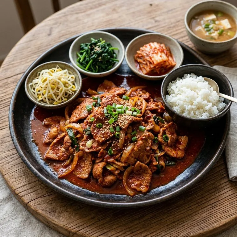 เซตหมูผัดเผ็ด