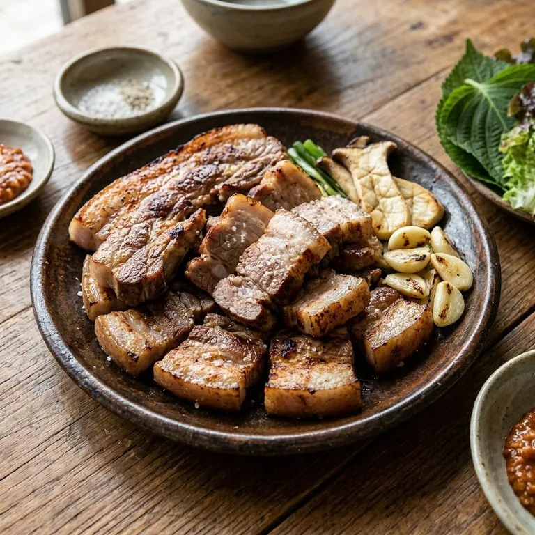 หมูสดจากเชจูชั่งกิโลขาย