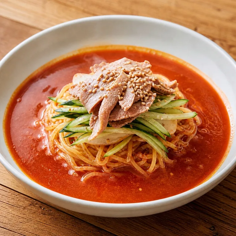 บะหมี่เย็นสไตล์จีน