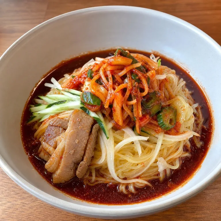บะหมี่เย็นสไตล์จีน