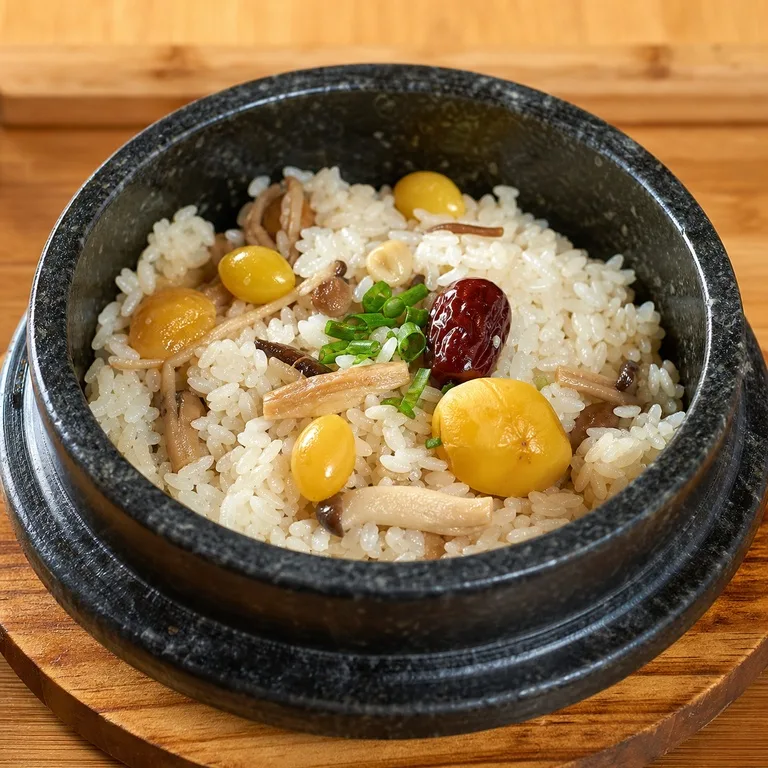 ข้าวอบหม้อดินปรุงสด
