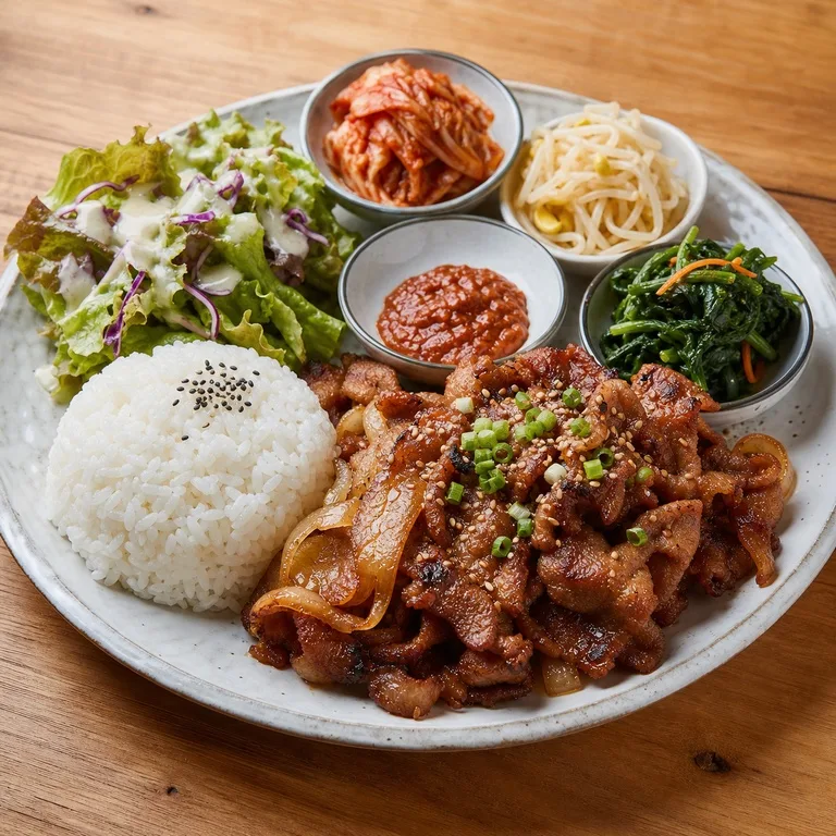 เซ็ตพุลโกกิหมูย่างไฟ
