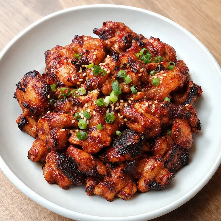 ไก่เผ็ดบูลดักย่างไฟ