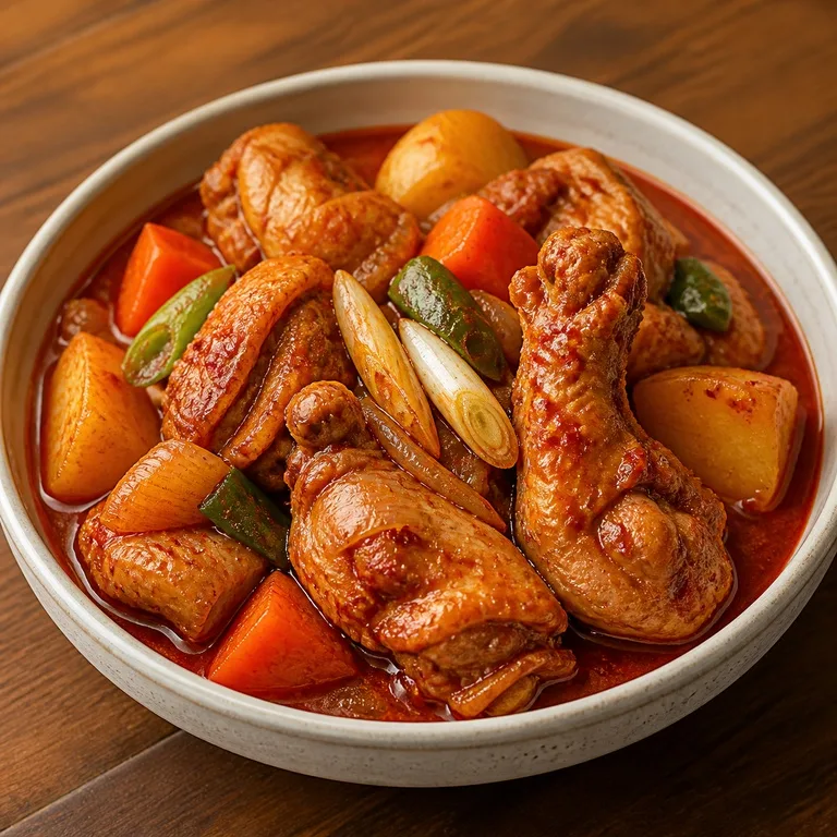 Ayam Pedas Rebus