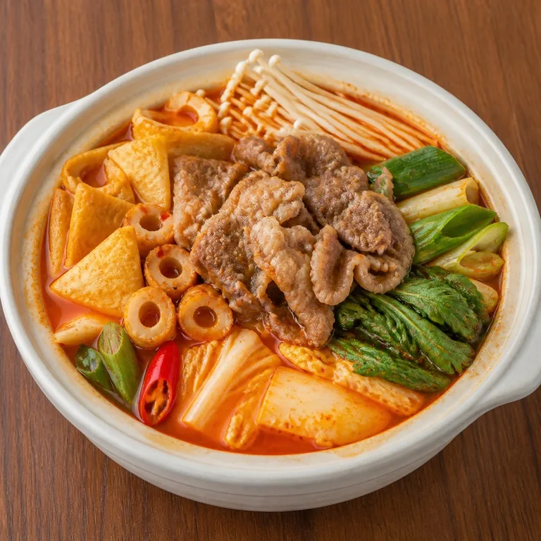 Chadol Odeng Maekom Nabe
