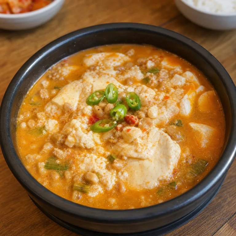 ស៊ុបសណ្តែកផ្អាប់តៅហ៊ូទន់