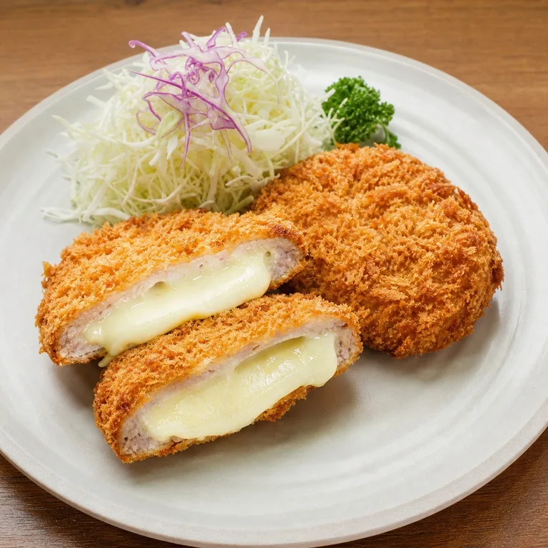 សាច់ជ្រូកបំពងស្នូលឈីស