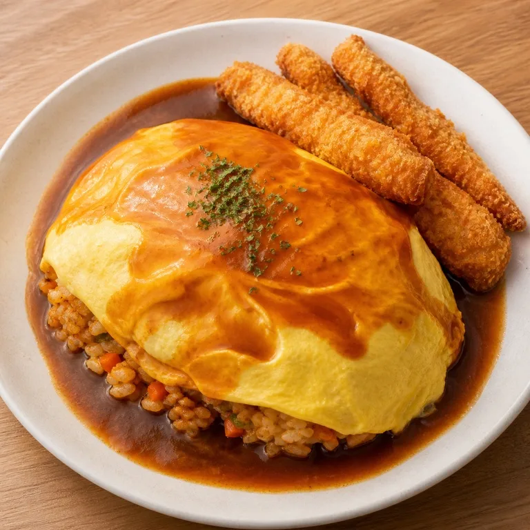 ข้าวห่อไข่สติ๊กสันในไก่