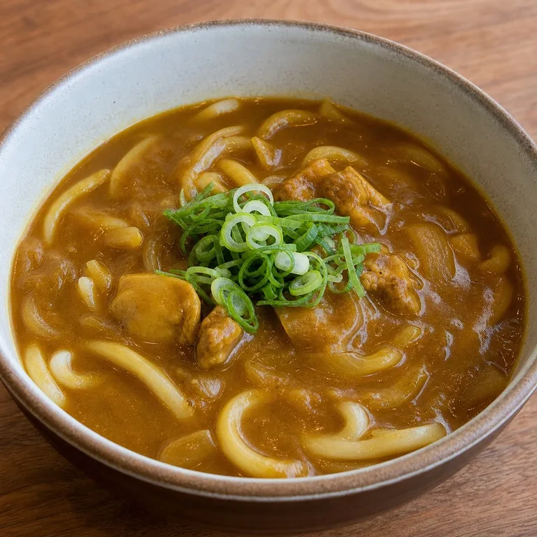 មីអ៊ូដុងការីក្តៅ