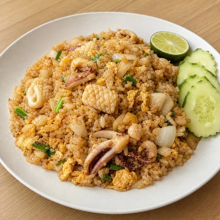 បាយឆាមឹកថៃ