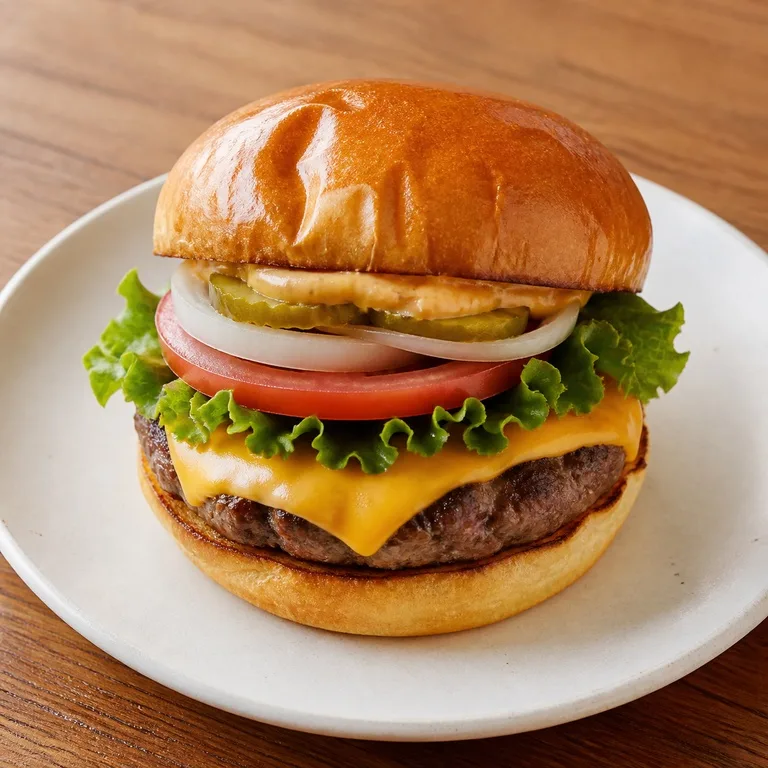 Burger Keju Klasik