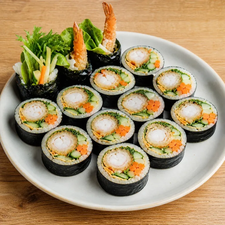Gimbap Udang Goreng Keto