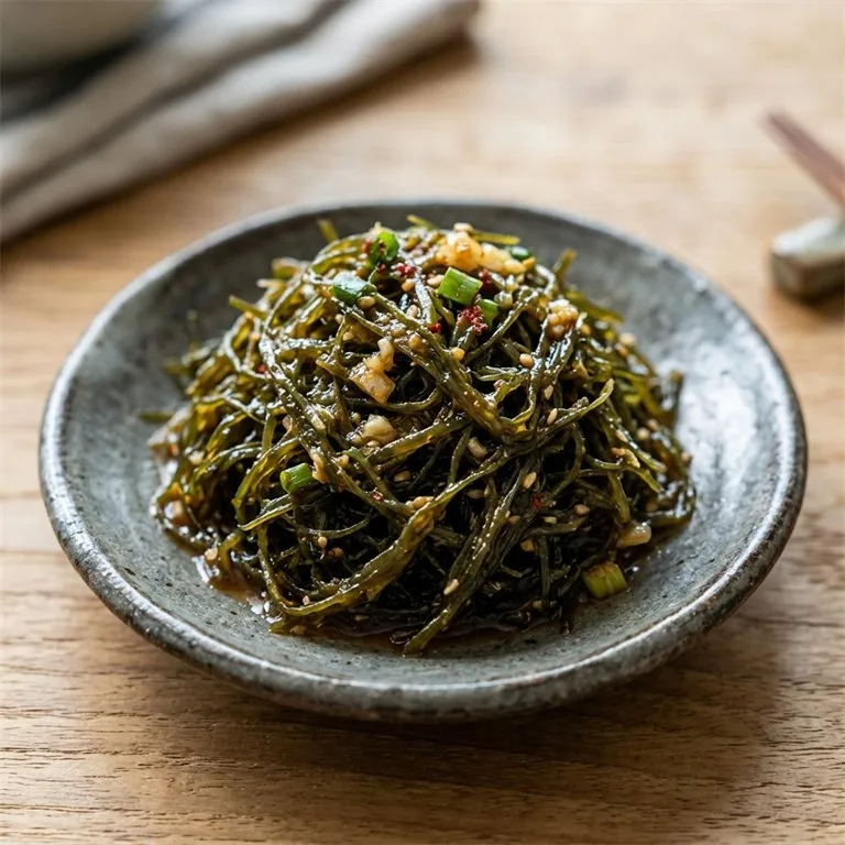 ញាំសារាយសមុទ្របៃតង