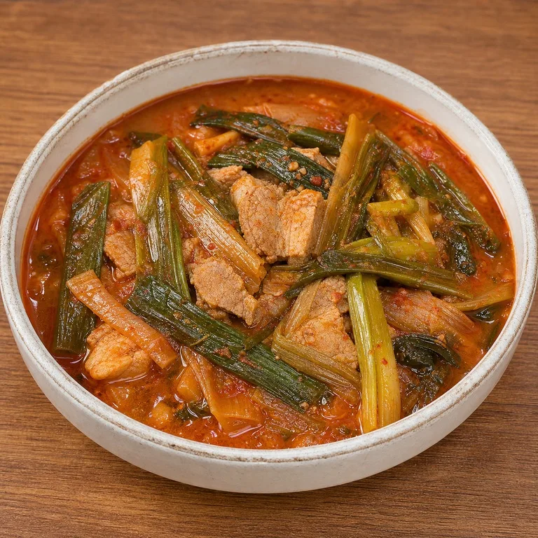 파김치찌개