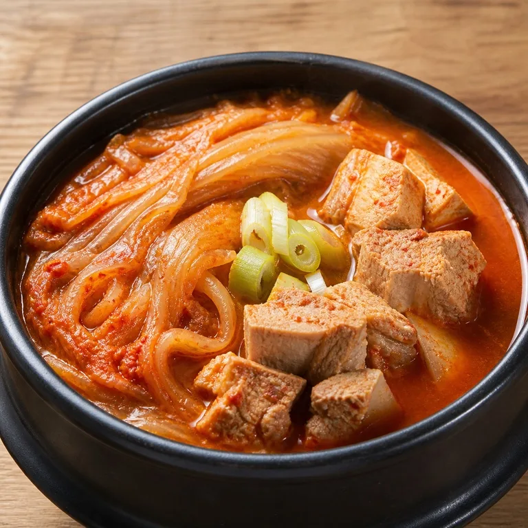 ស៊ុបគីមឈីចាស់មួយឆ្នាំង