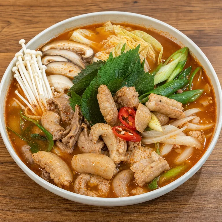 ស៊ុបពោះវៀនតូចគោហានអ៊ូ