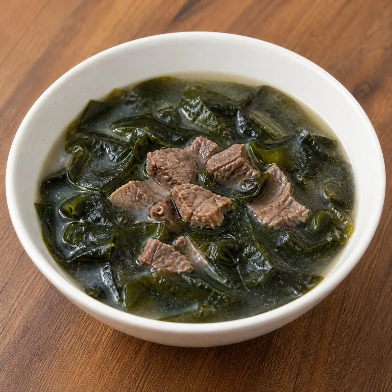 เซ็ตซุปสาหร่ายเนื้อวัวฮันอูหม้อหิน