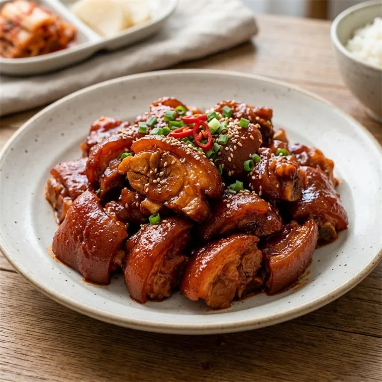 매운족발