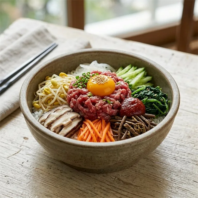 生拌牛肉拌飯