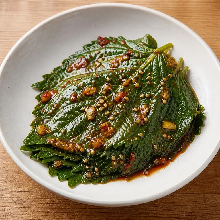 깻잎나물