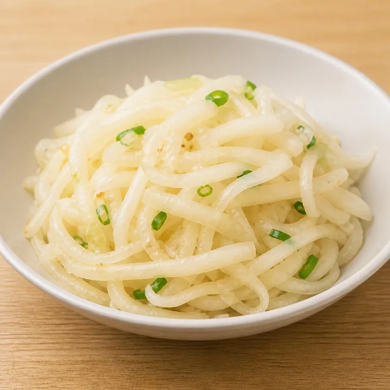 무나물무침