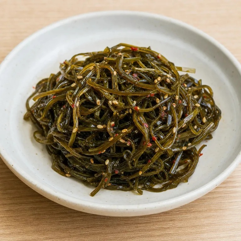 다시마무침