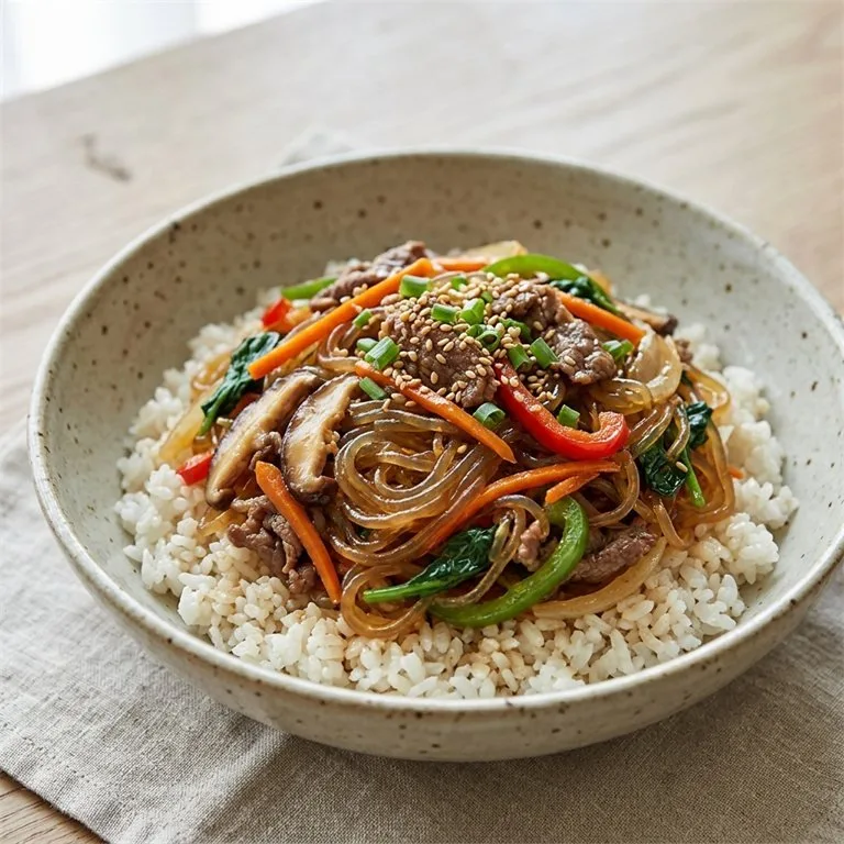雜菜蓋飯