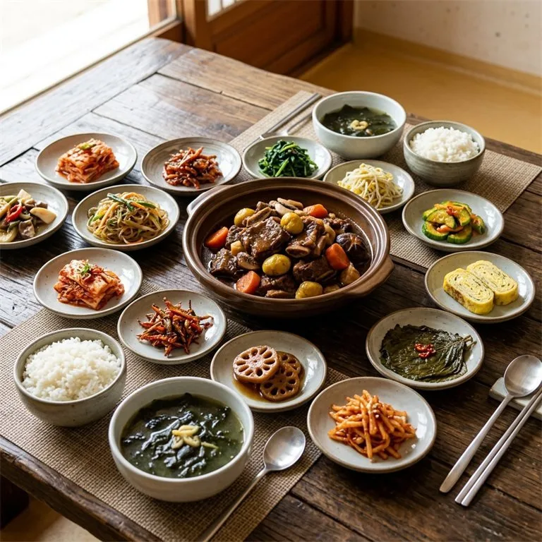 韓定食