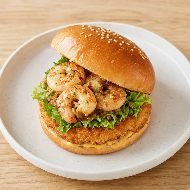 NBB어메이징감바스새우버거