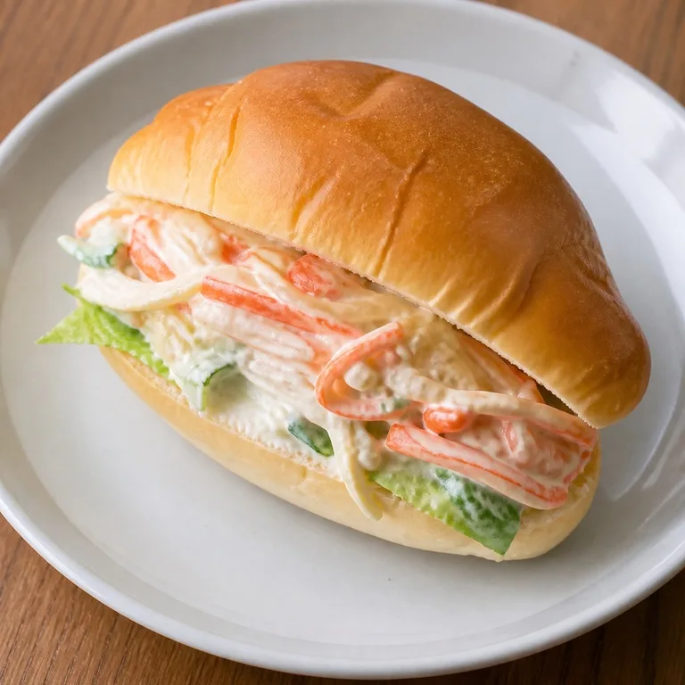 맛살크림샐러드야채빵