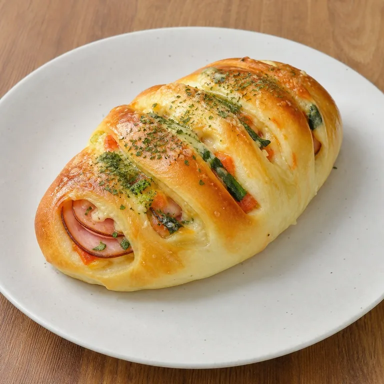 그냥먹어도맛있는햄야채롤야채빵