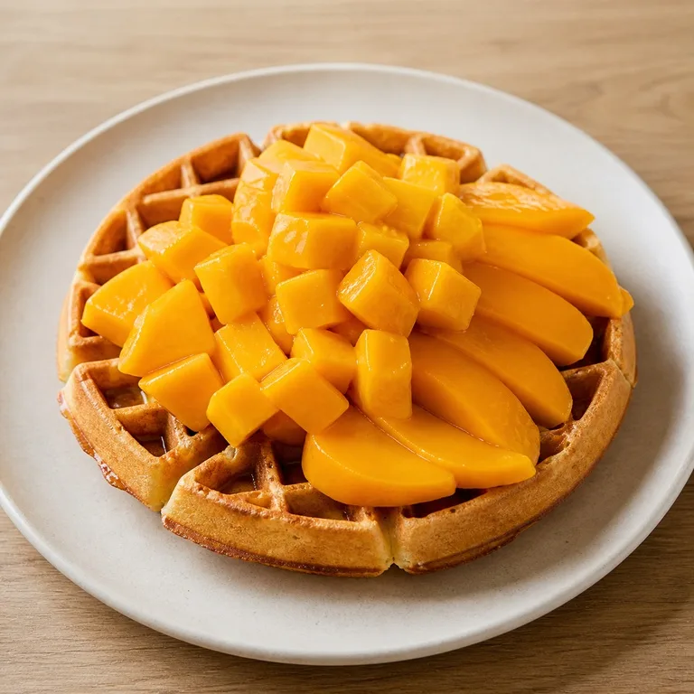 Waffle de Tong Mango