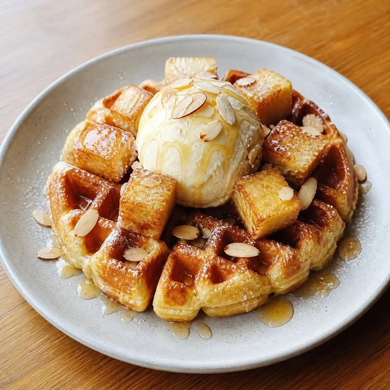 Waffle de Honey Bread