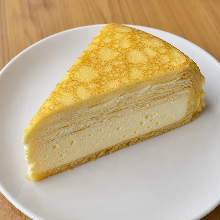 크레이프에멘탈치즈케이크