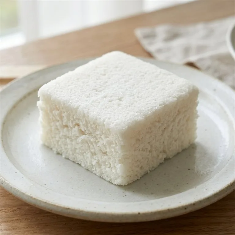 Bánh gạo trắng hấp