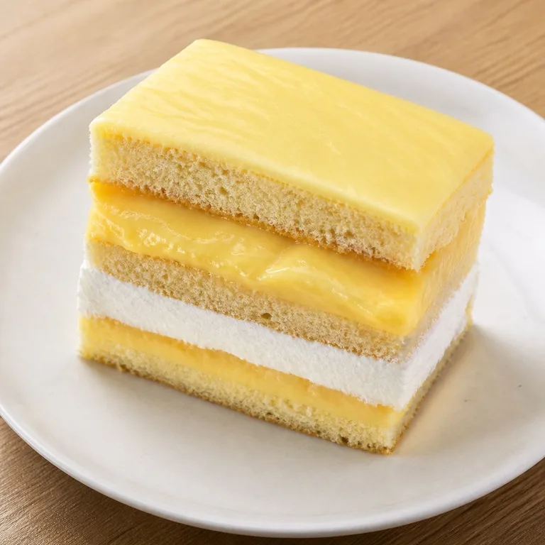 푸딩크림샌드케이크