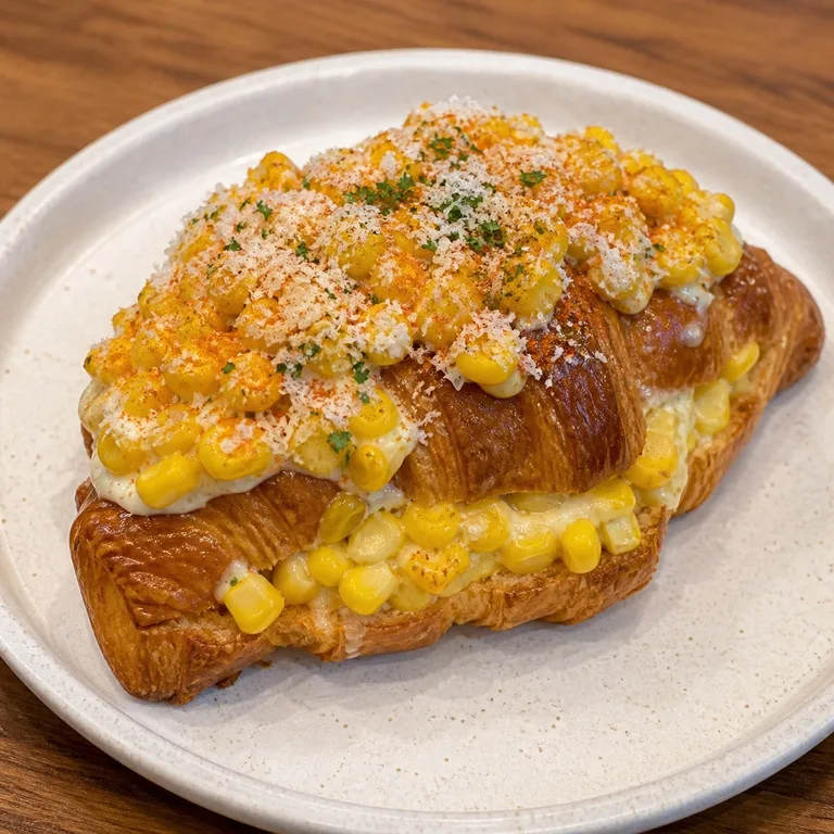 마약옥수수크로와상