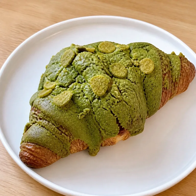 녹차크루키크로와상