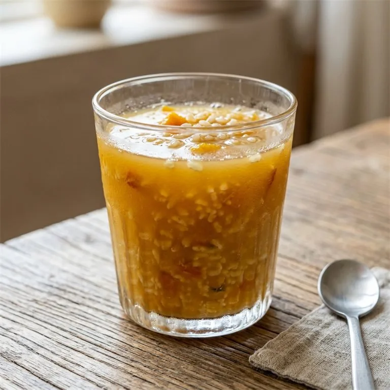 Nước gạo bí đỏ ngọt