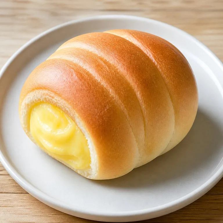 카스타드롤크림빵