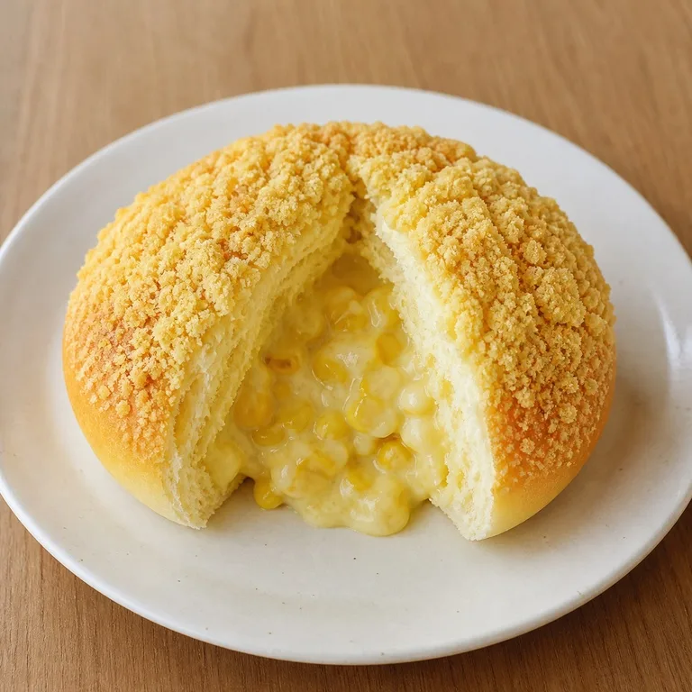 보슬보슬옥수수크림빵