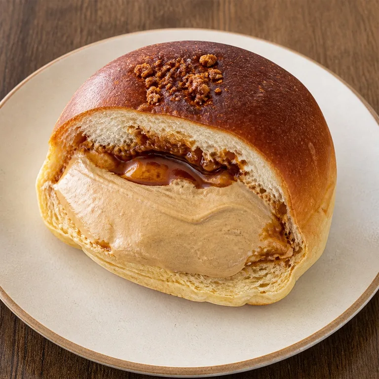 흑당크림브레드크림빵