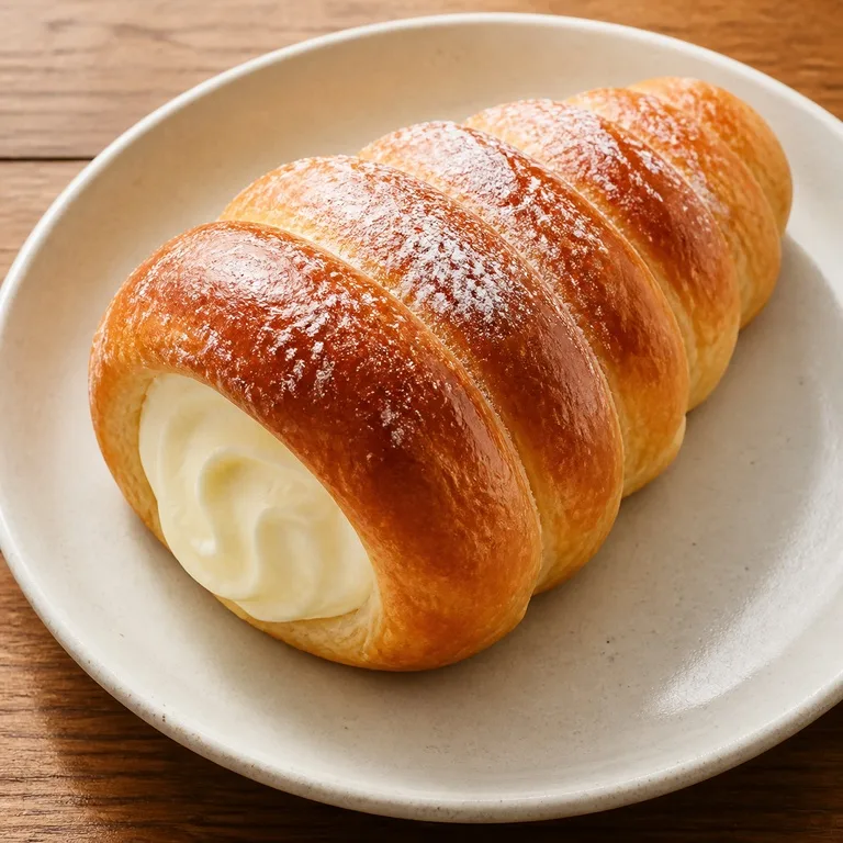크림코르네크림빵