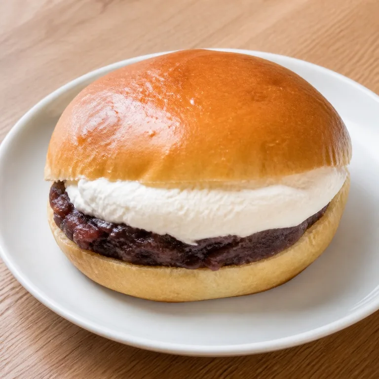 단팥우유크림빵